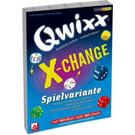 Qwixx: X-Change (2 blocs)