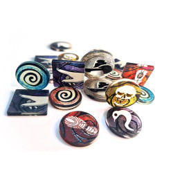 Pagan: Acrylic Token Set
