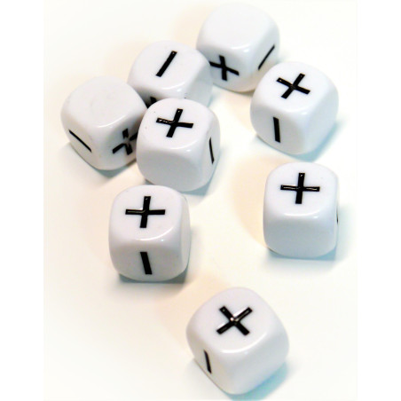 Dados Fate / Fudge: Blanco...