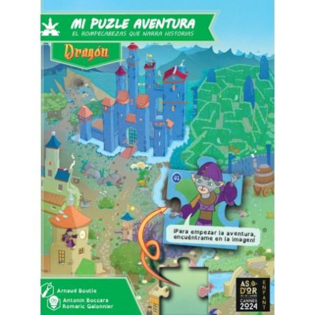 Mi puzle aventura: Dragón