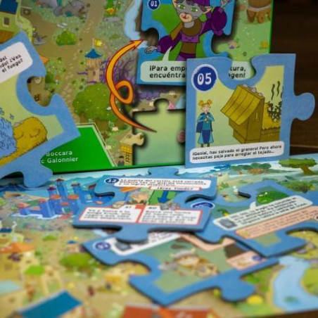 Mi puzle aventura: Dragón