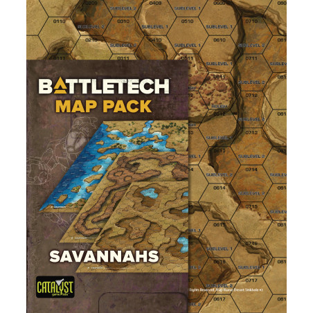 BattleTech Map Pack Savannah