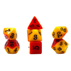 Set de 7 dados Fable...