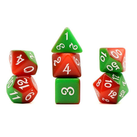Set de 7 dados Fable Kiss...
