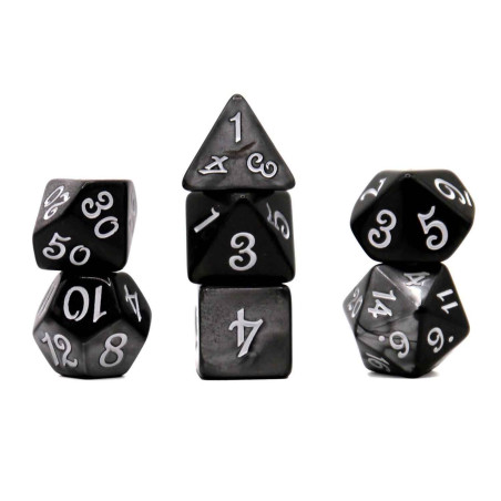 Set de 7 dados Fable Ravens...
