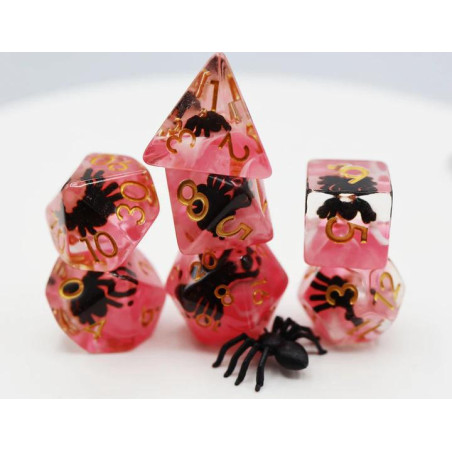 Terror Spider Dice Set (7)