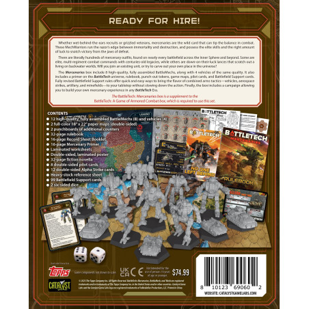 Battletech: Mercenaries Box...