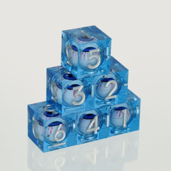 Dados D6 acrílicos...
