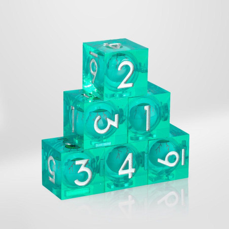 Dados D6 acrílicos...