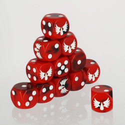 Dados D6 White Weasel...