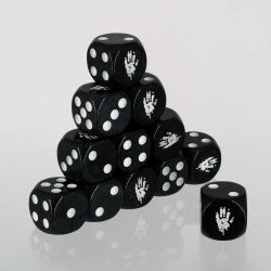 Dados D6 White Weasel...