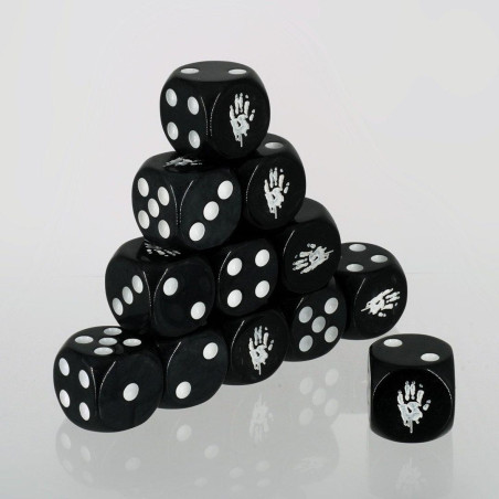 Dados D6 White Weasel...