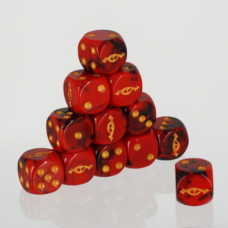 Dados D6 White Weasel...