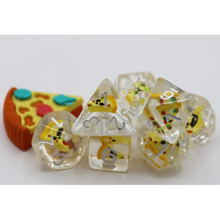 Pizza RPG Dice Set (7)