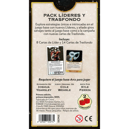 Arcs: Líderes y Trasfondo