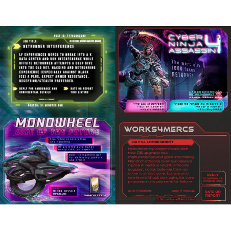 Cypher System: Neon Rain -...