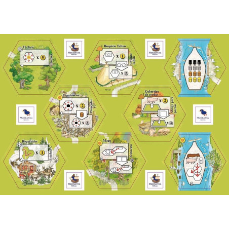 Keyflower Set de Losetas...