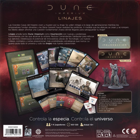 Dune Imperium: Linajes