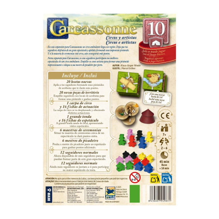 Carcassonne: Circos y...