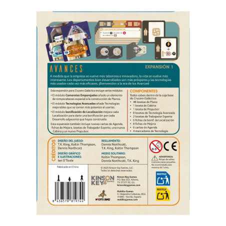Crucero Galáctico: Avances