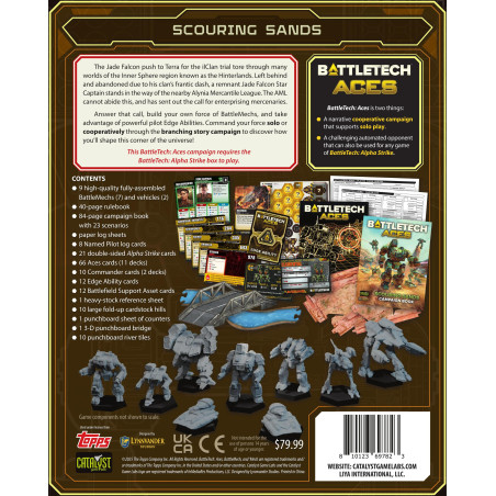 Battletech:  Aces Scouring...