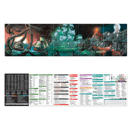 Pirate Borg RPG GM Screen