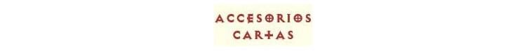 Accesorios para cartas