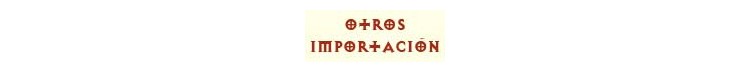 Otros Importación